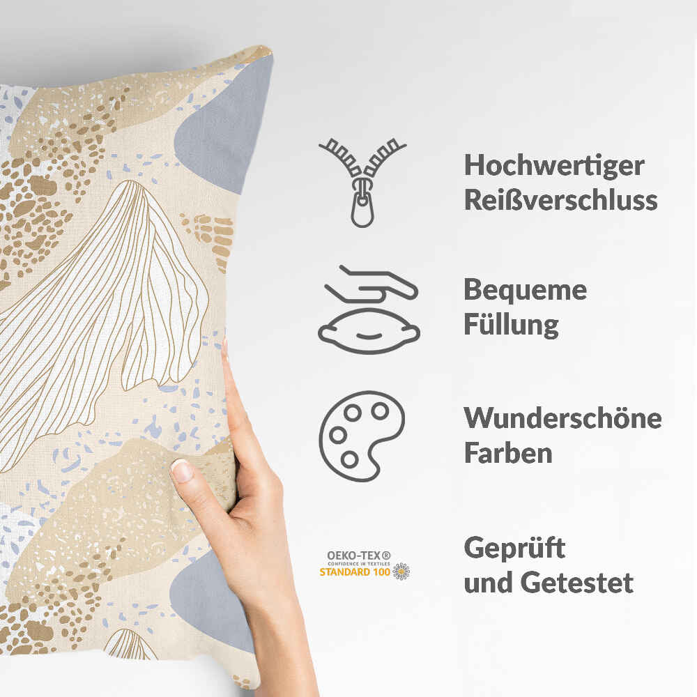 Almohada de salud anémona de mar dorada