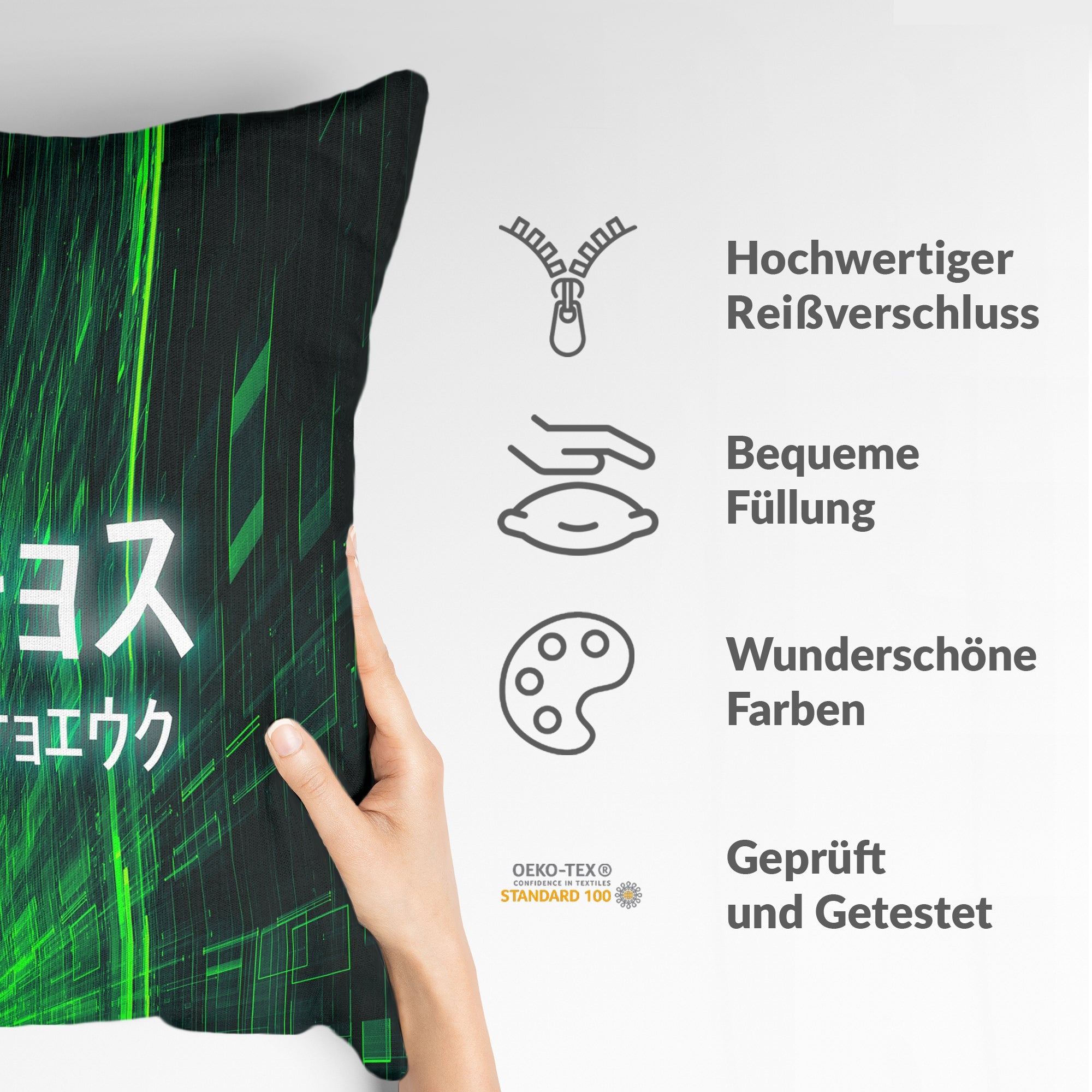 Almohada de salud con inscripción china