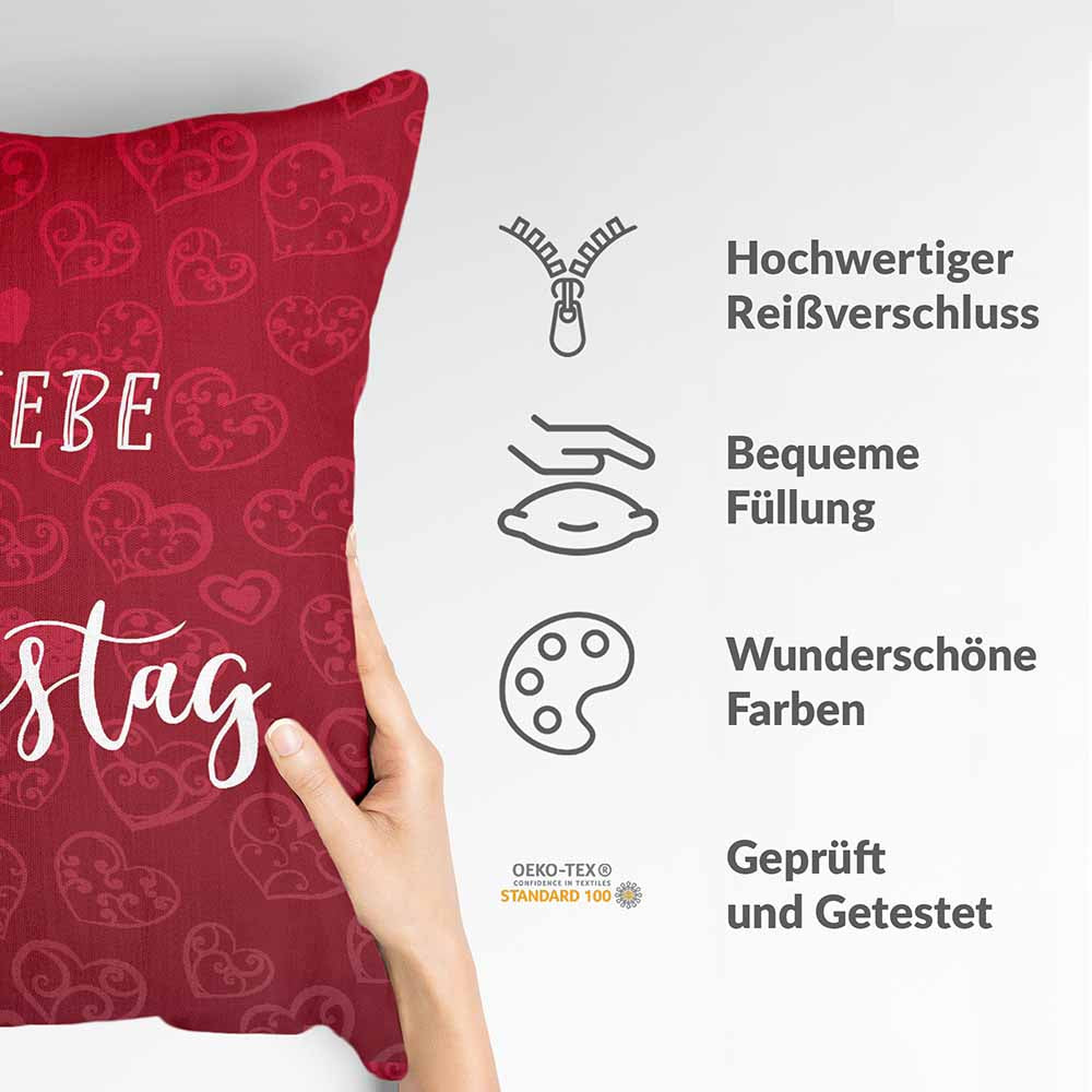 Almohada de salud Todo lo mejor para el Día de San Valentín