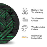 Manta terapéutica original - Funda de algodón verde Código matriz