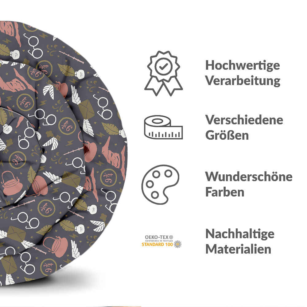 Juego de ropa de cama con manta terapéutica negro magia