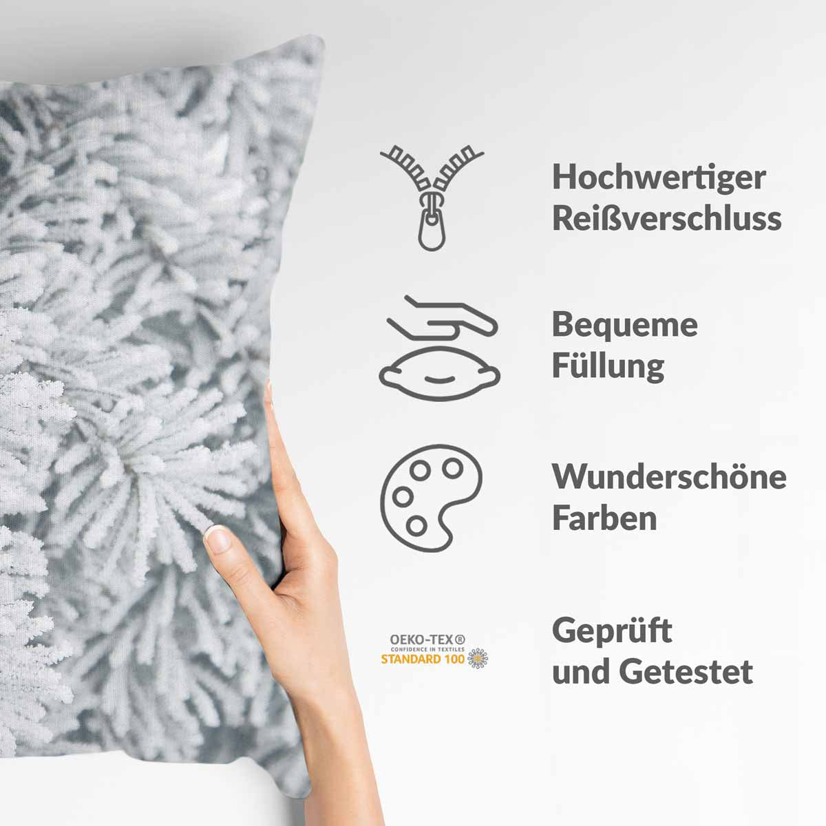 Almohada de salud con carámbanos