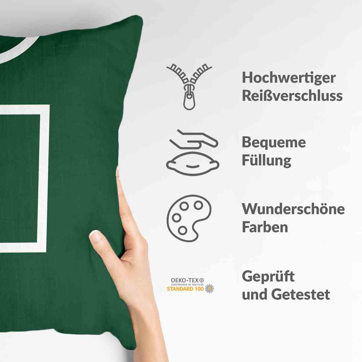 Almohada de salud formas Dalgona