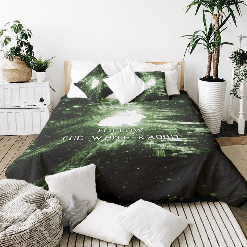 Set de ropa de cama con manta terapéutica Follow The Rabbit