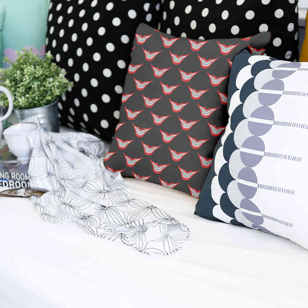 Almohada de salud Boca sonriente
