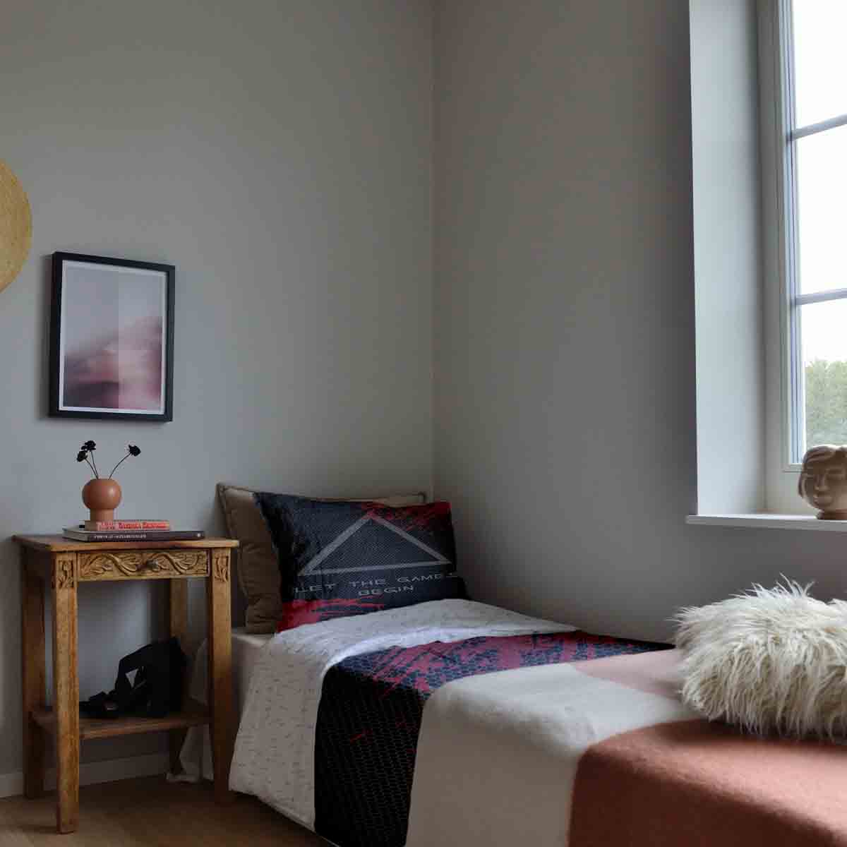 Juego de ropa de cama para terapia, negro, juegos