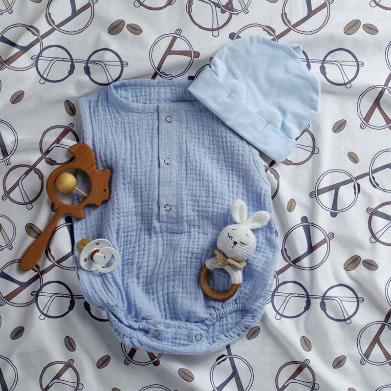 Manta terapéutica original - Funda de algodón con las gafas de Harry