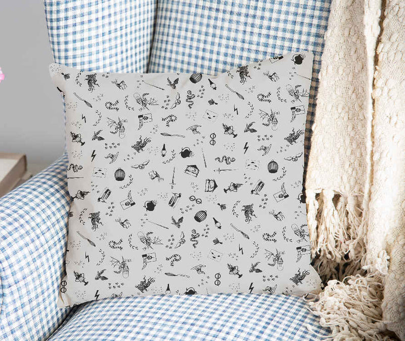 Almohada de salud gris magia