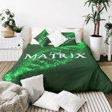Manta terapéutica original - Funda de algodón verde Matrix DNA