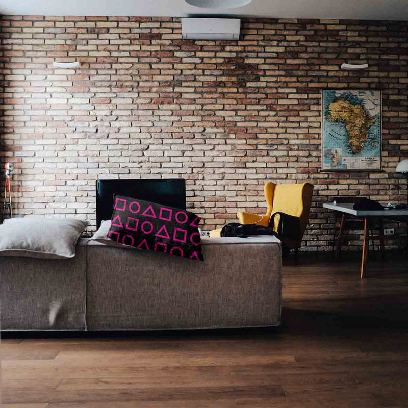 Almohada de salud rosa formas Dalgona