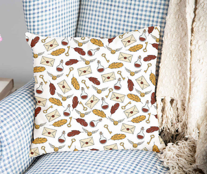 Almohada de salud Snitch dorada