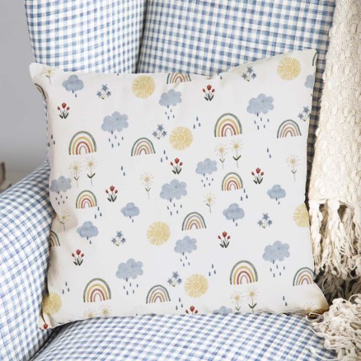 Almohada de salud arcoíris