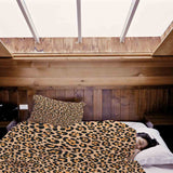 Manta terapéutica original - Funda de algodón con estampado de leopardo