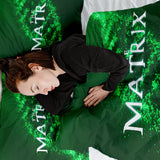 Manta terapéutica original - Funda de algodón verde Matrix DNA