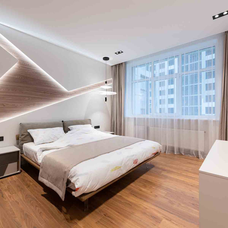 Juego de ropa de cama con mantas terapéuticas y rayas de colores