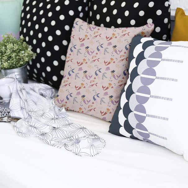 Almohada de salud sirena