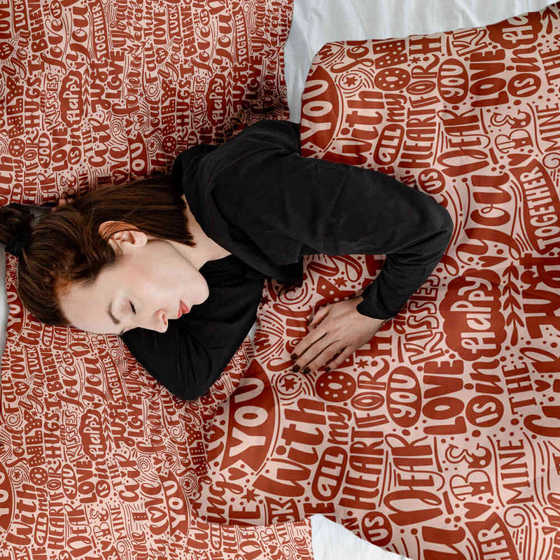 Set de ropa de cama Therapiedecken Be Mine