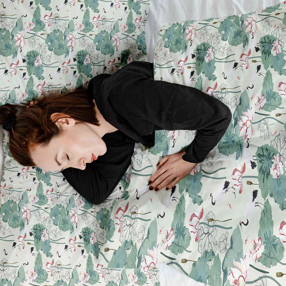 Set de ropa de cama con manta terapéutica Seerose