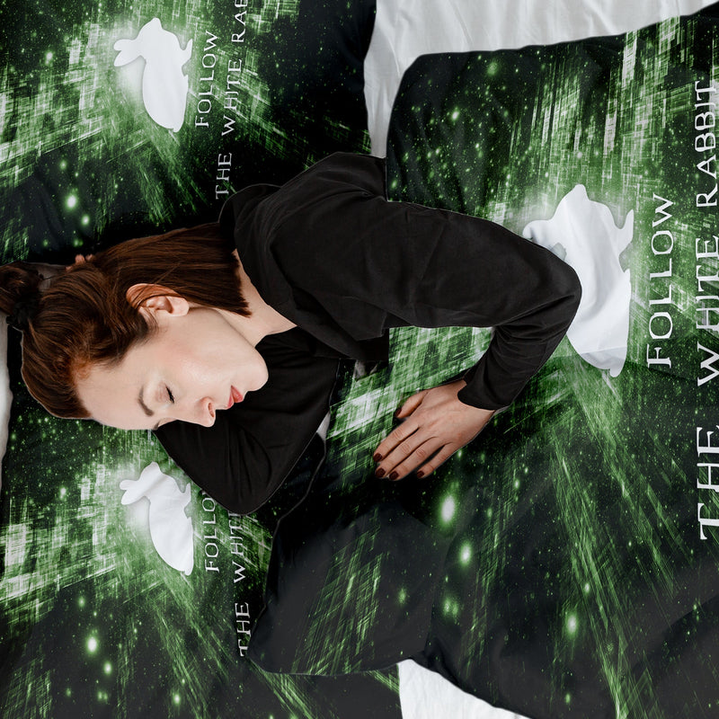 Set de ropa de cama con manta terapéutica Follow The Rabbit