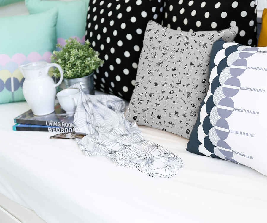 Almohada de salud gris Zauberei