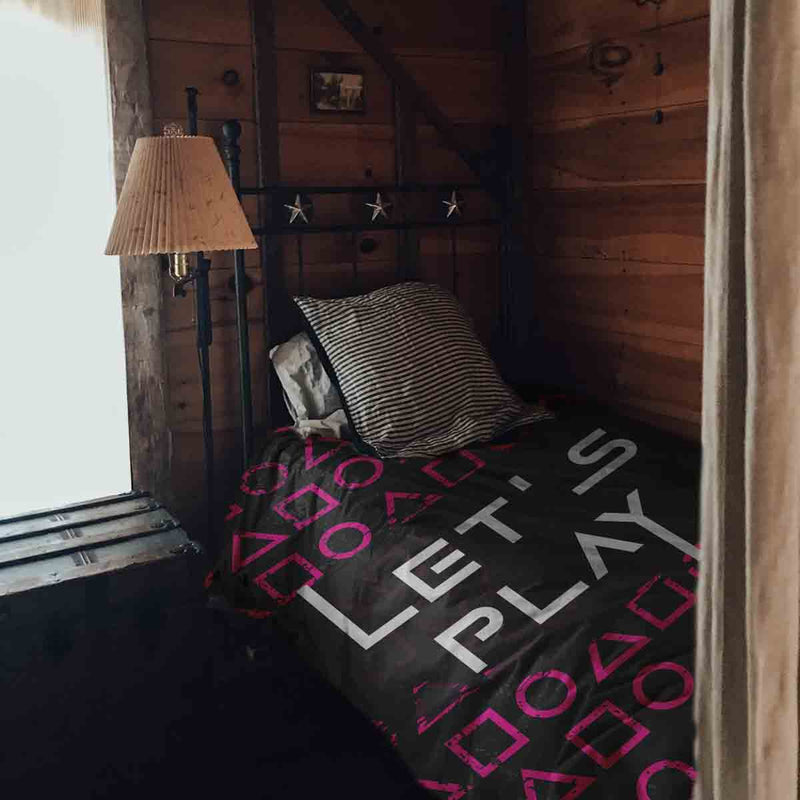 Set de ropa de cama con manta terapéutica Let's Play
