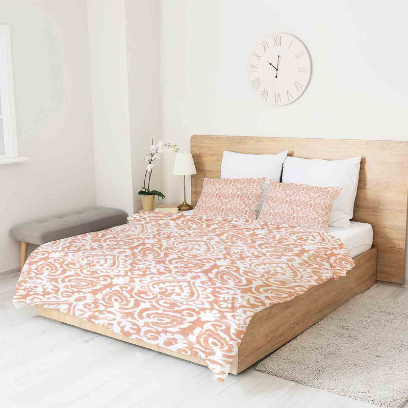 Manta terapéutica original - Funda de algodón Boho naranja