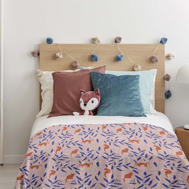 Manta terapéutica original - Manta de peso con gato rojo y funda de algodón para niños