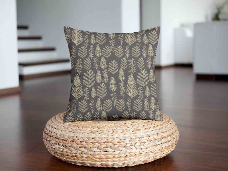 Almohada de salud con motivo de bosque