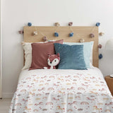 Manta terapéutica original - Manta de peso unicornio con funda de algodón para niños