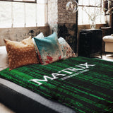 Manta terapéutica original - Funda de algodón Matrix en verde