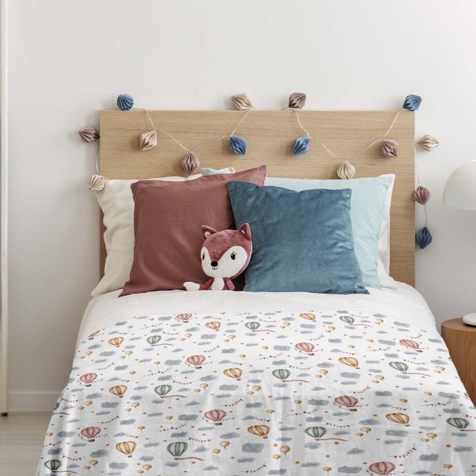 Manta terapéutica original - Funda de algodón Globo aerostático