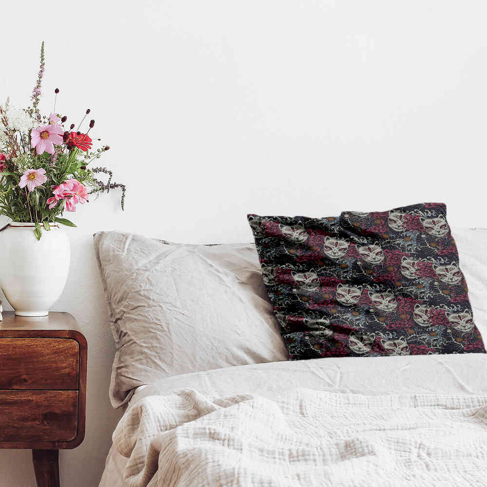 Almohada de salud Gato espeluznante