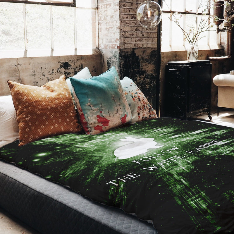 Set de ropa de cama con manta terapéutica Follow The Rabbit