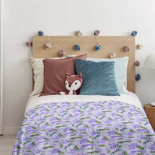Manta terapéutica original - Funda de algodón leopardo
