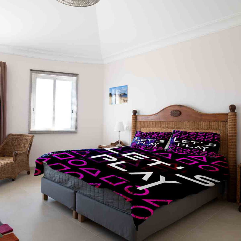 Set de ropa de cama con manta terapéutica Let's Play