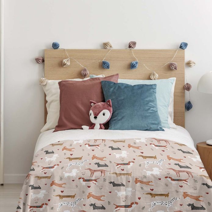 Manta terapéutica original - Manta de peso para perros con funda de algodón para niños