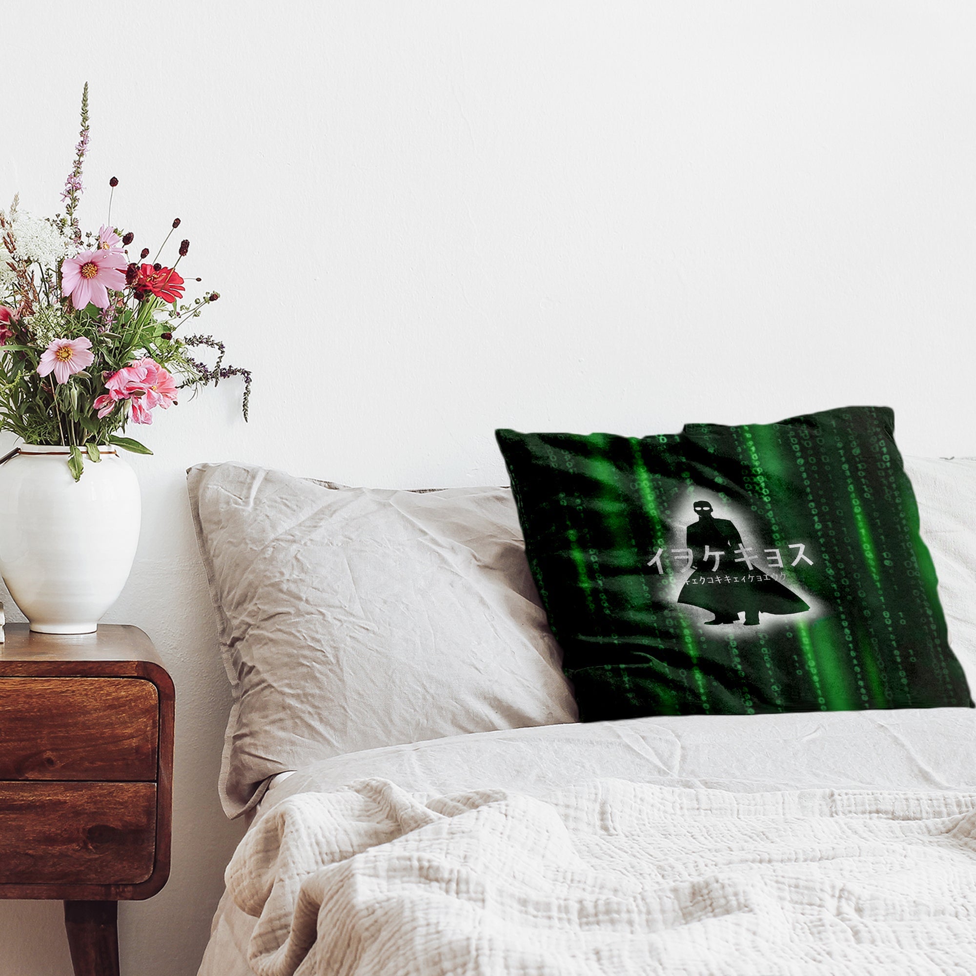 Almohada de salud Código numérico verde