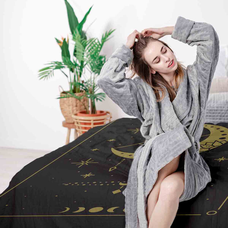 Set de ropa de cama con manta terapéutica Zaubermond