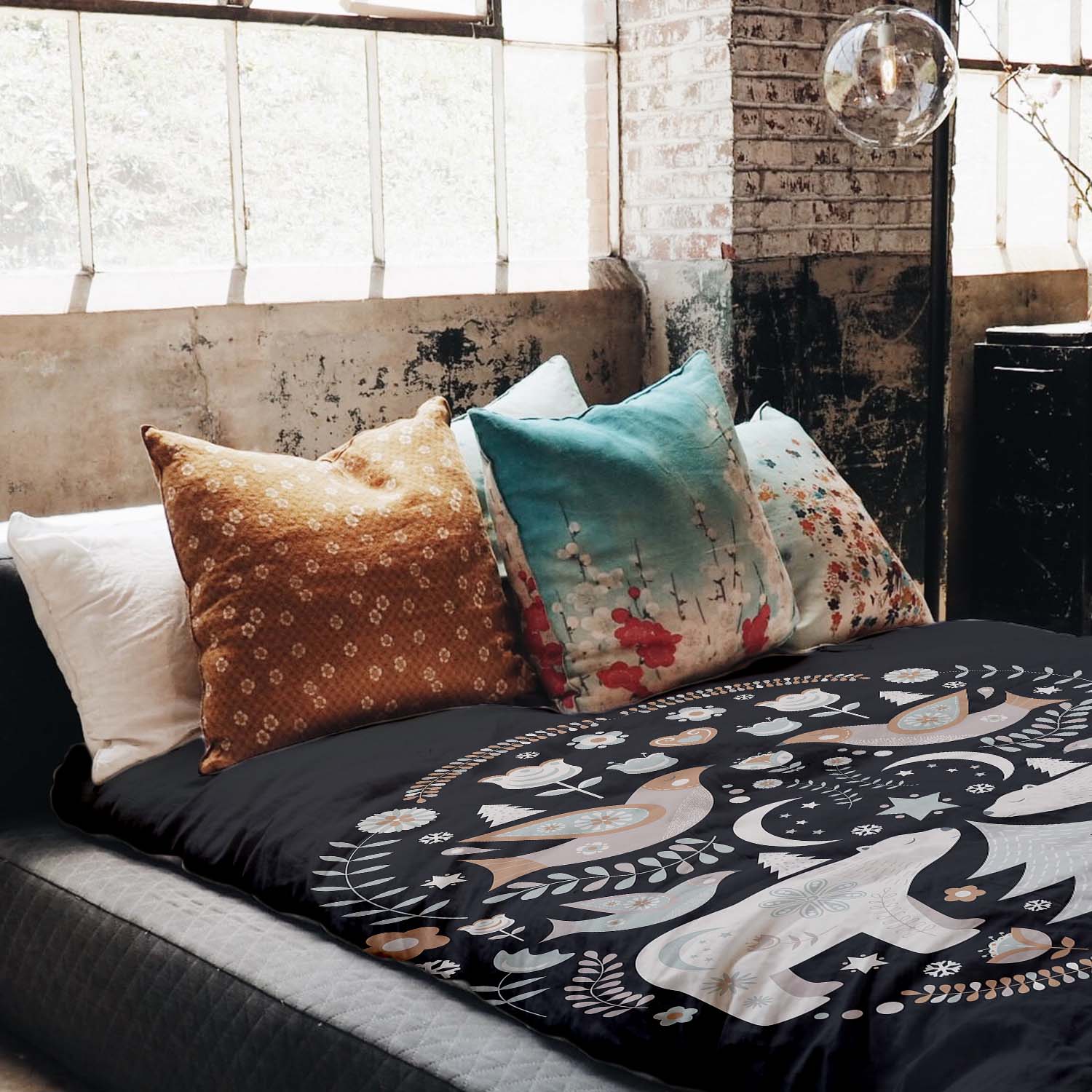 Set de ropa de cama y mantas terapéuticas Navidad en Moscú