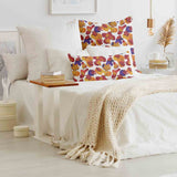 Almohada de salud manchas coloridas