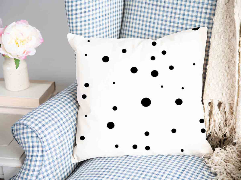 Almohada de salud con puntos de dálmata