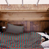 Set de ropa de cama con manta terapéutica Computer Love