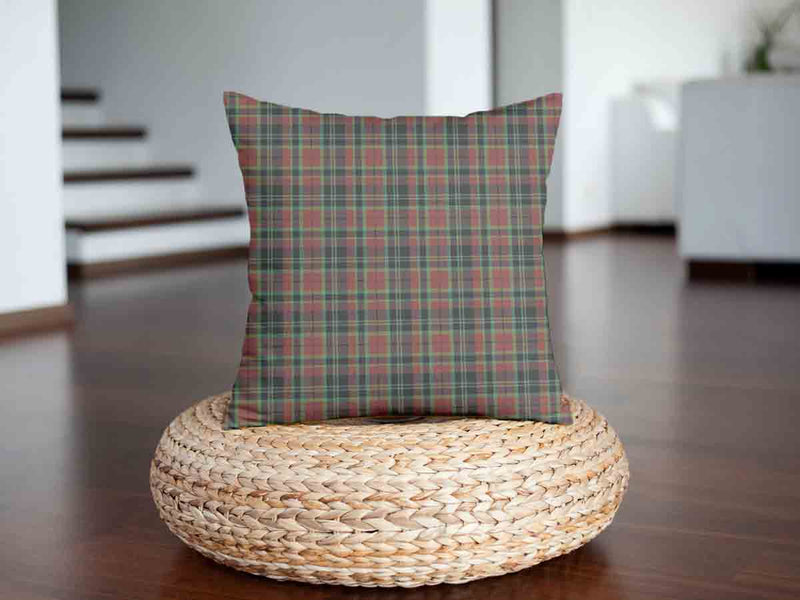 Almohada de salud con cuadro navideño