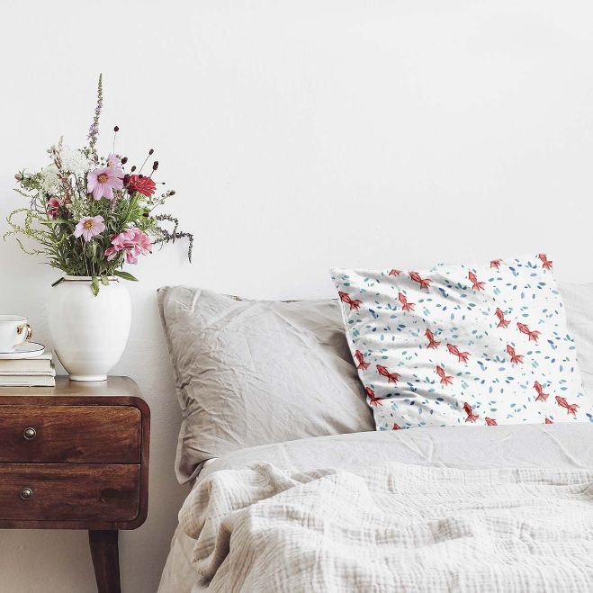 Almohada de salud Peces rojos