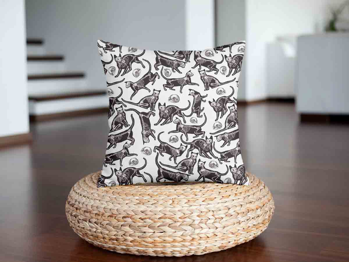 Almohada de salud Halloween gato
