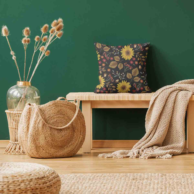Almohada de salud con girasol