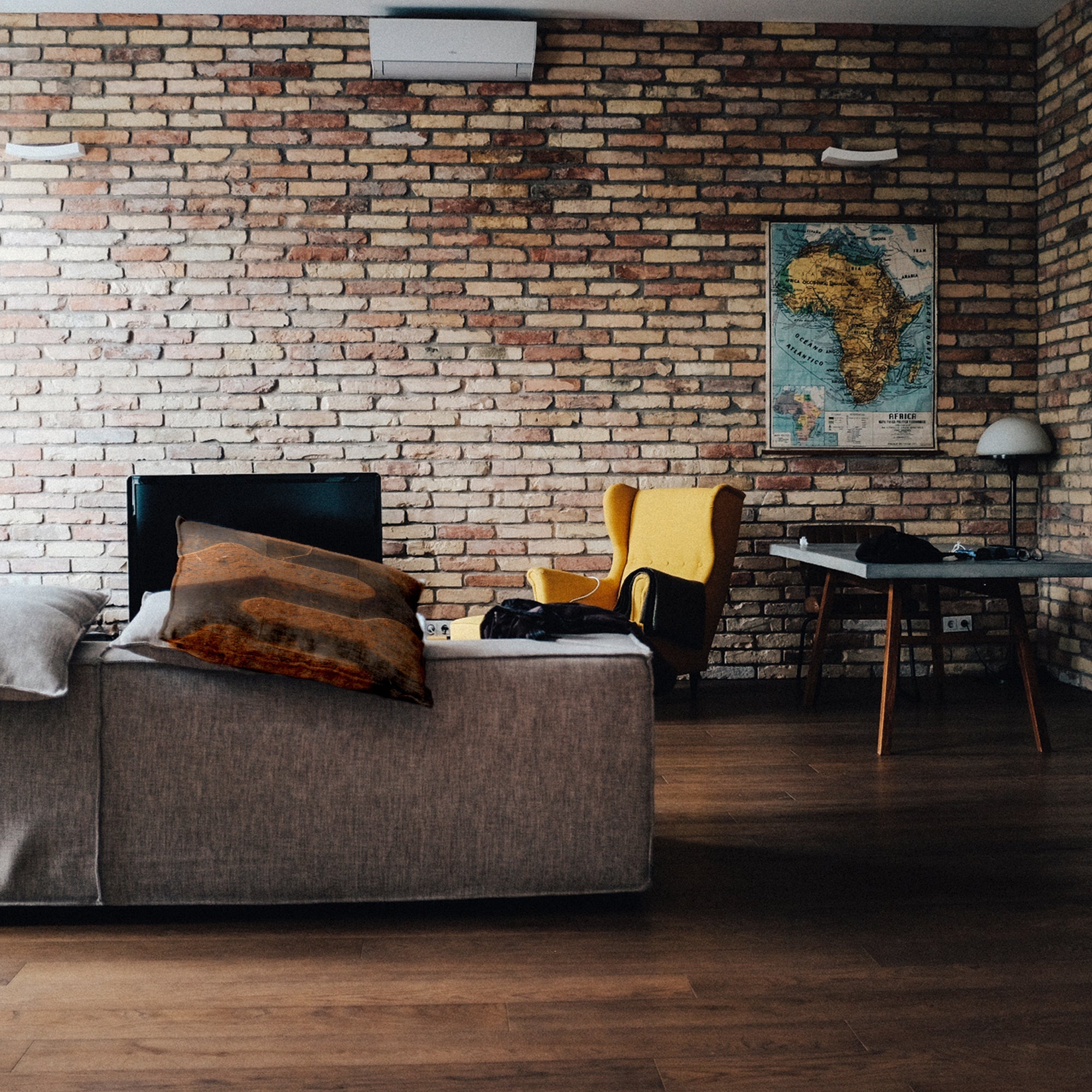 Almohada de salud Tierra marrón