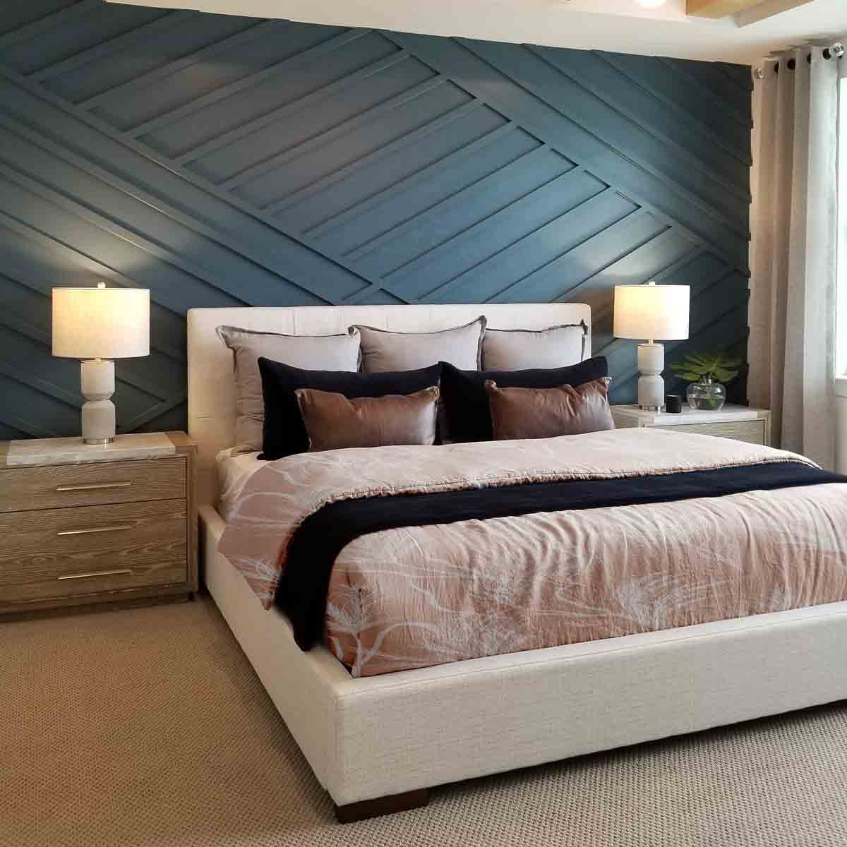 Set de ropa de cama con manta terapéutica en rosa antiguo con hierba de pampas