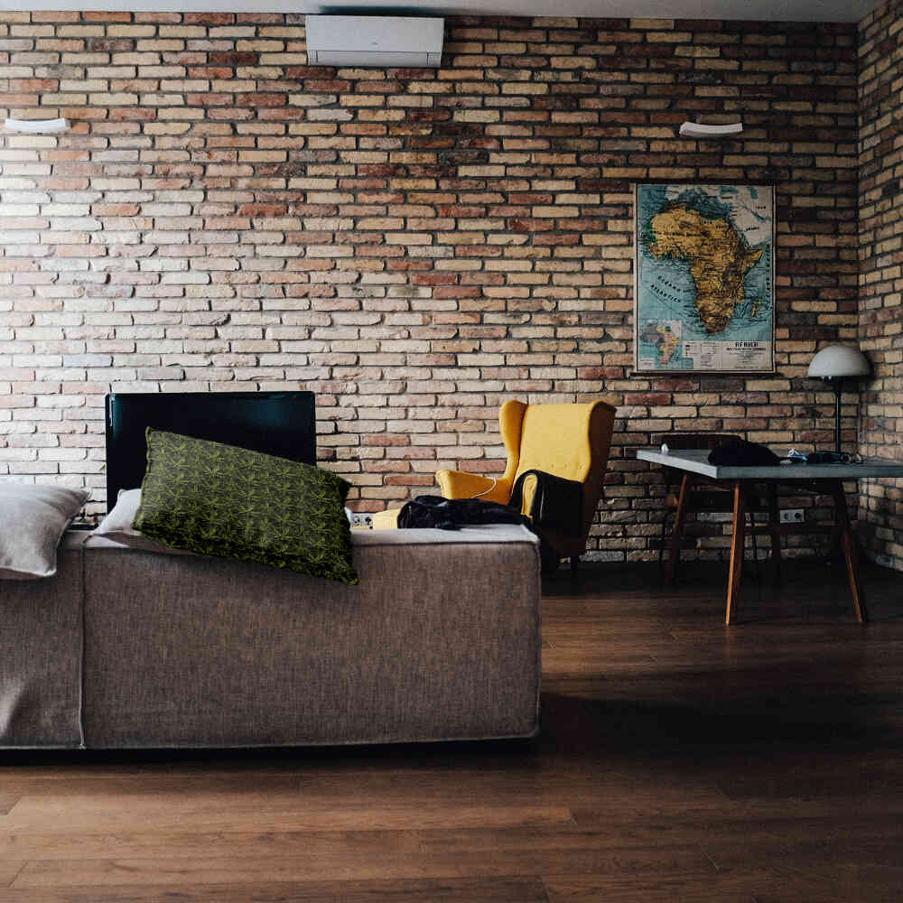 Almohada de salud hoja de cáñamo