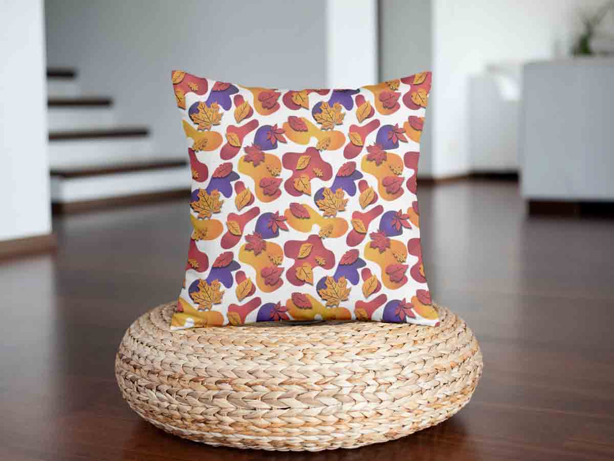 Almohada de salud manchas coloridas
